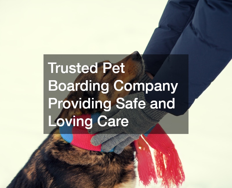 Trusted Pet Boarding Company Providing Safe and Loving Care