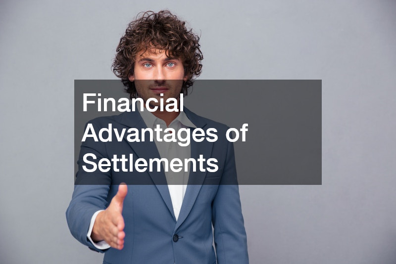 Financial Advantages of Settlements