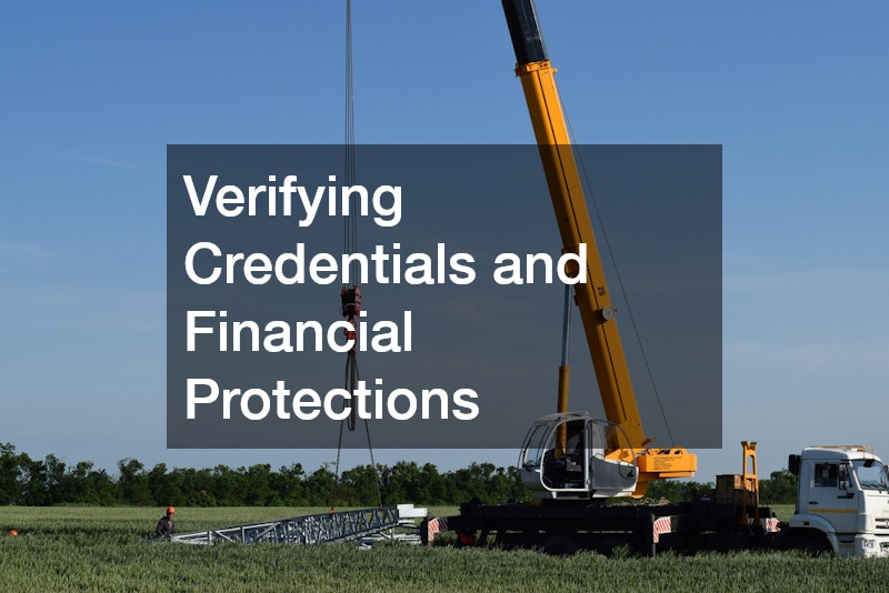 Verifying Credentials and Financial Protections