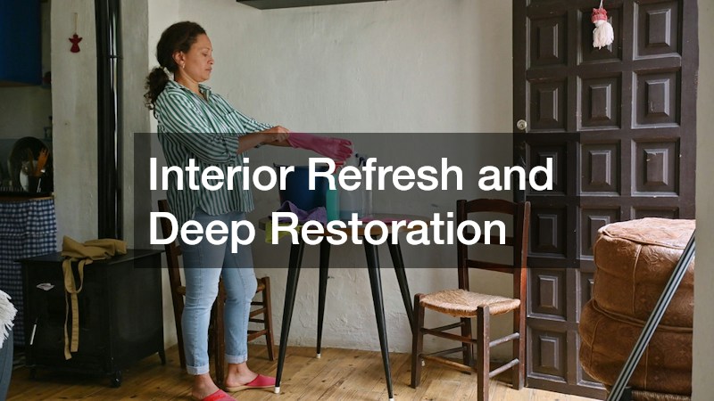 Interior Refresh and Deep Restoration