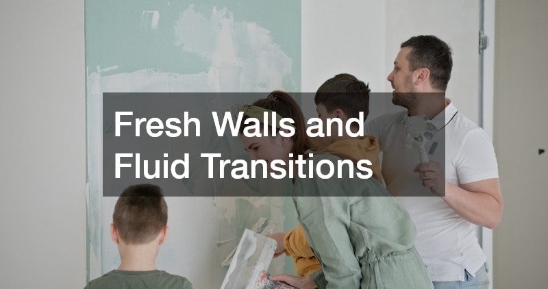 Fresh Walls and Fluid Transitions