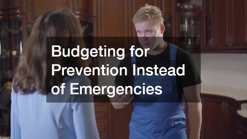 Budgeting for Prevention Instead of Emergencies