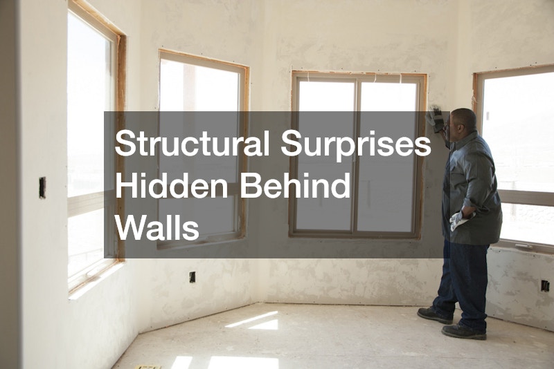 Structural Surprises Hidden Behind Walls