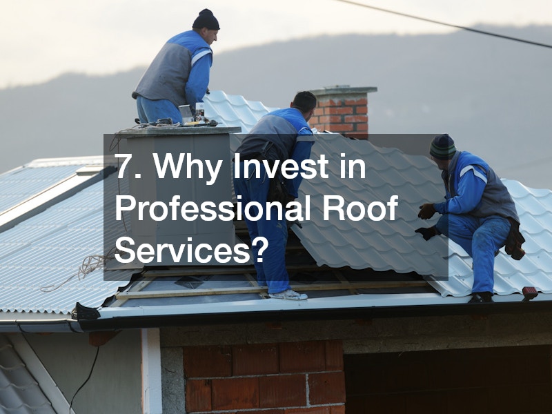 7. Why Invest in Professional Roof Services?