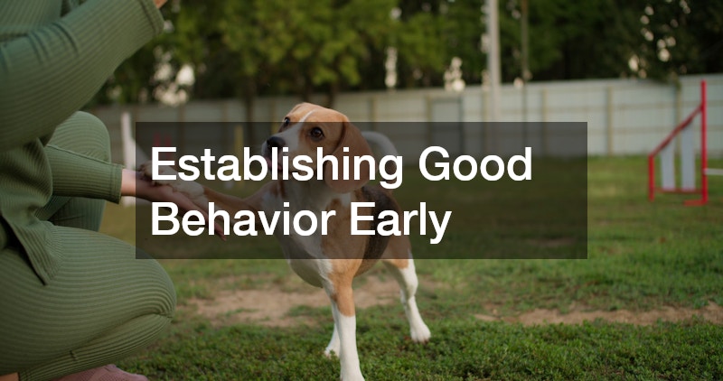 Establishing Good Behavior Early