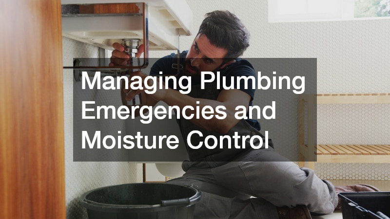 Managing Plumbing Emergencies and Moisture Control