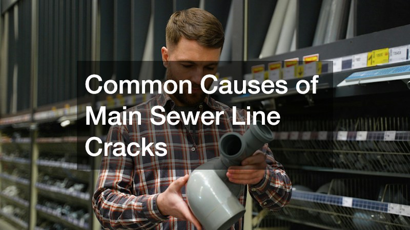Common Causes of Main Sewer Line Cracks