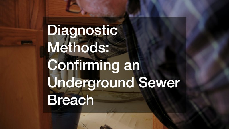 Diagnostic Methods: Confirming an Underground Sewer Breach