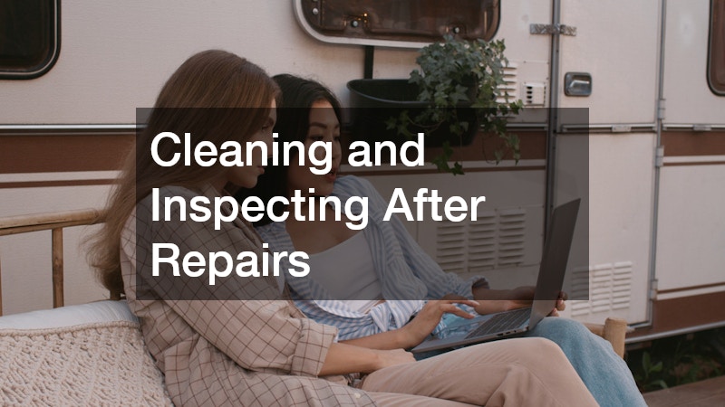 Cleaning and Inspecting After Repairs