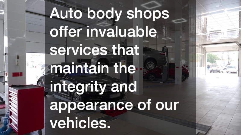 Auto body shops offer invaluable services that maintain the integrity and appearance of our vehicles.