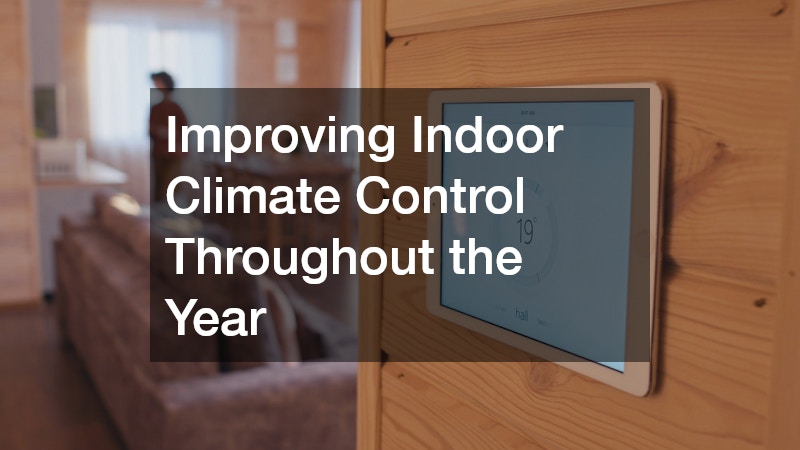 Improving Indoor Climate Control Throughout the Year