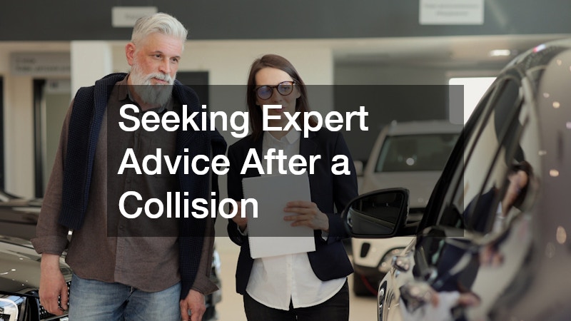 Seeking Expert Advice After a Collision