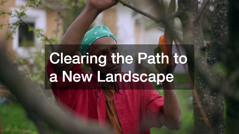Clearing the Path to a New Landscape