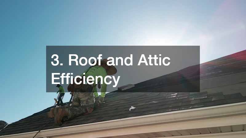 3. Roof and Attic Efficiency