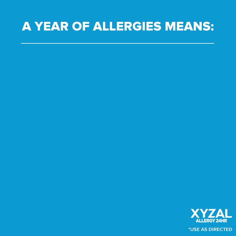 A Year Of Allergies