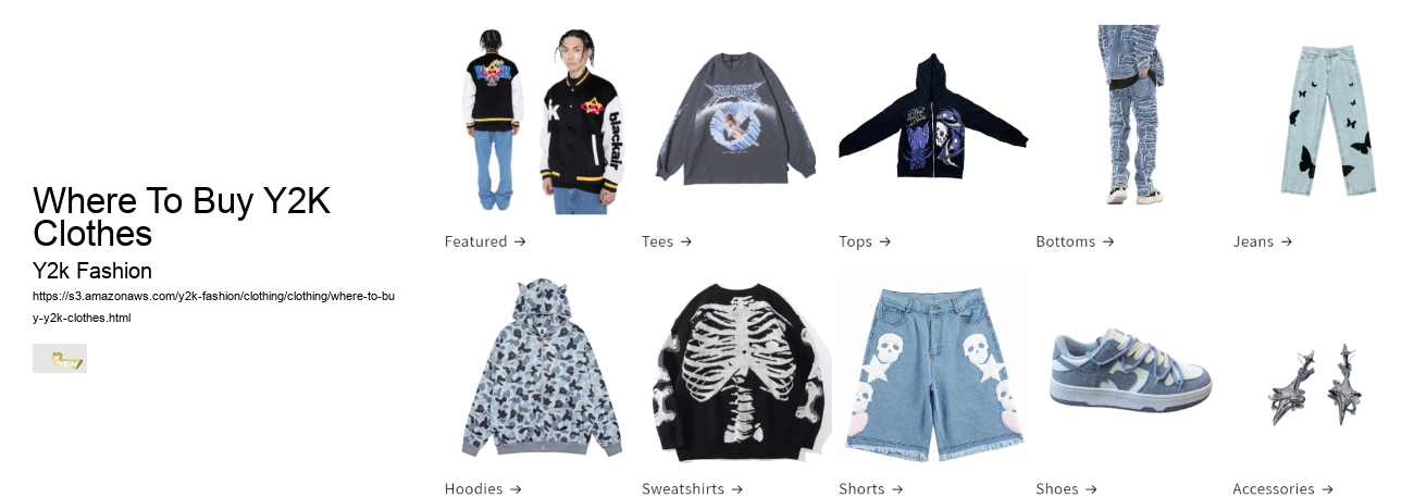 Where To Buy Y2K Clothes