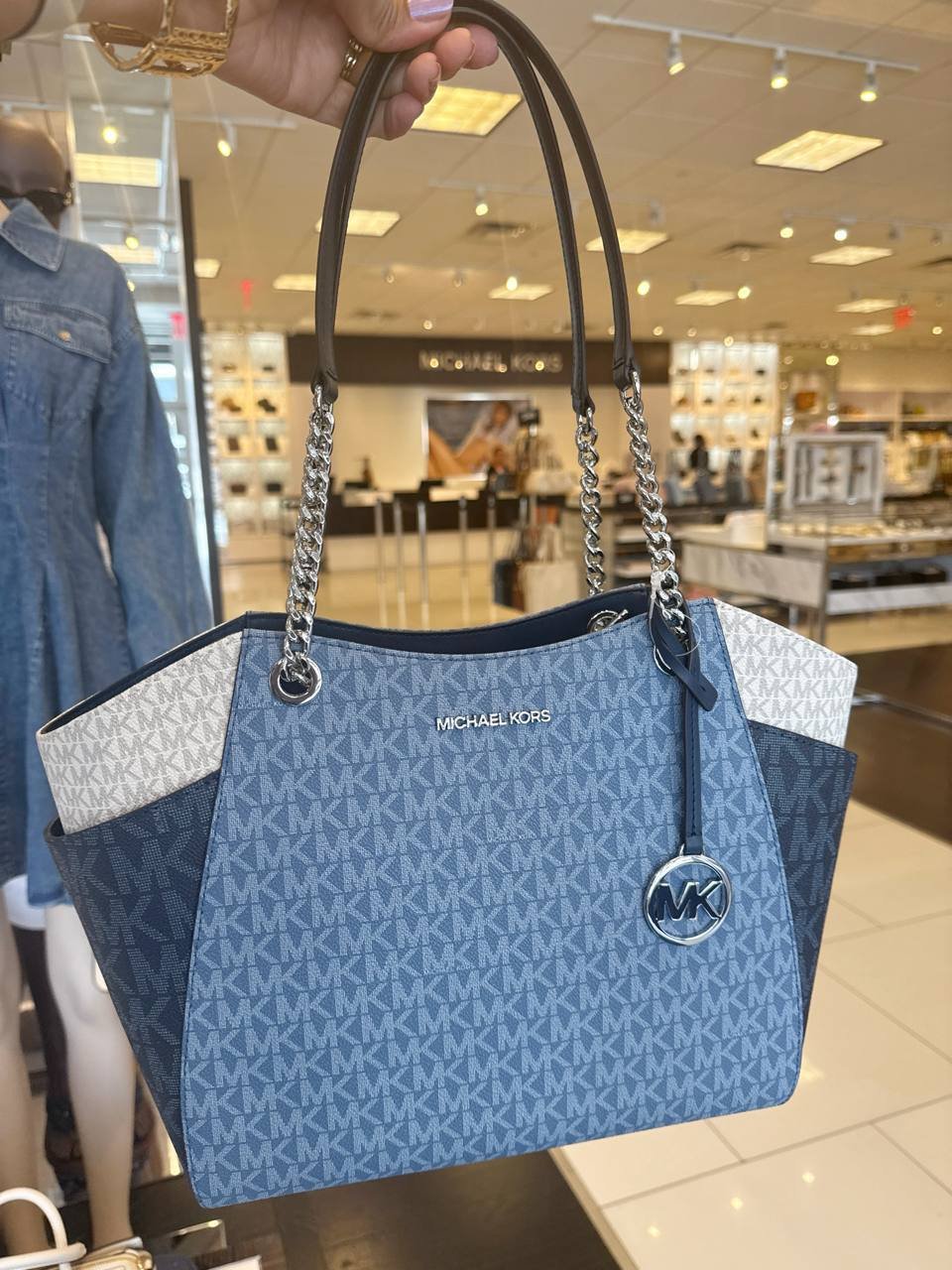JET SET CHAIN SHLDR TOTE Bolsa Grande