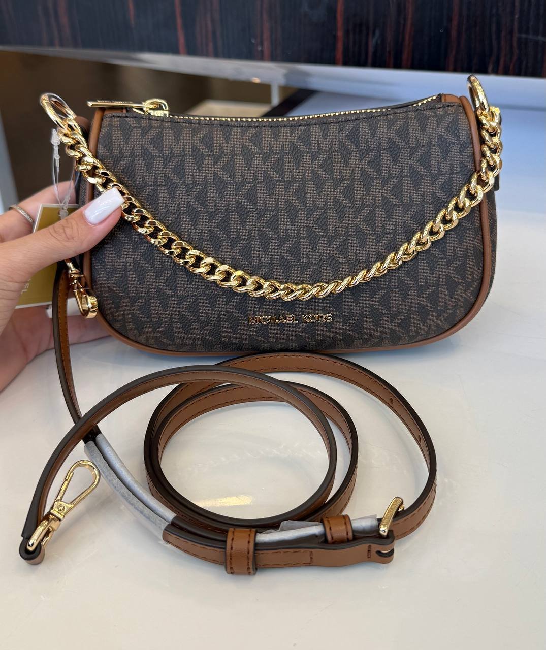 CARMELA Bolsa Pequena com alça transversal