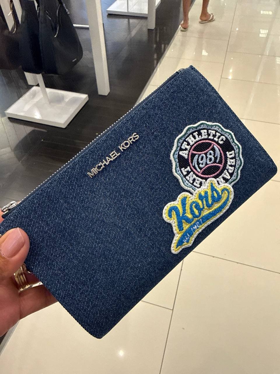 DOUBLE ZIP Carteira Grande