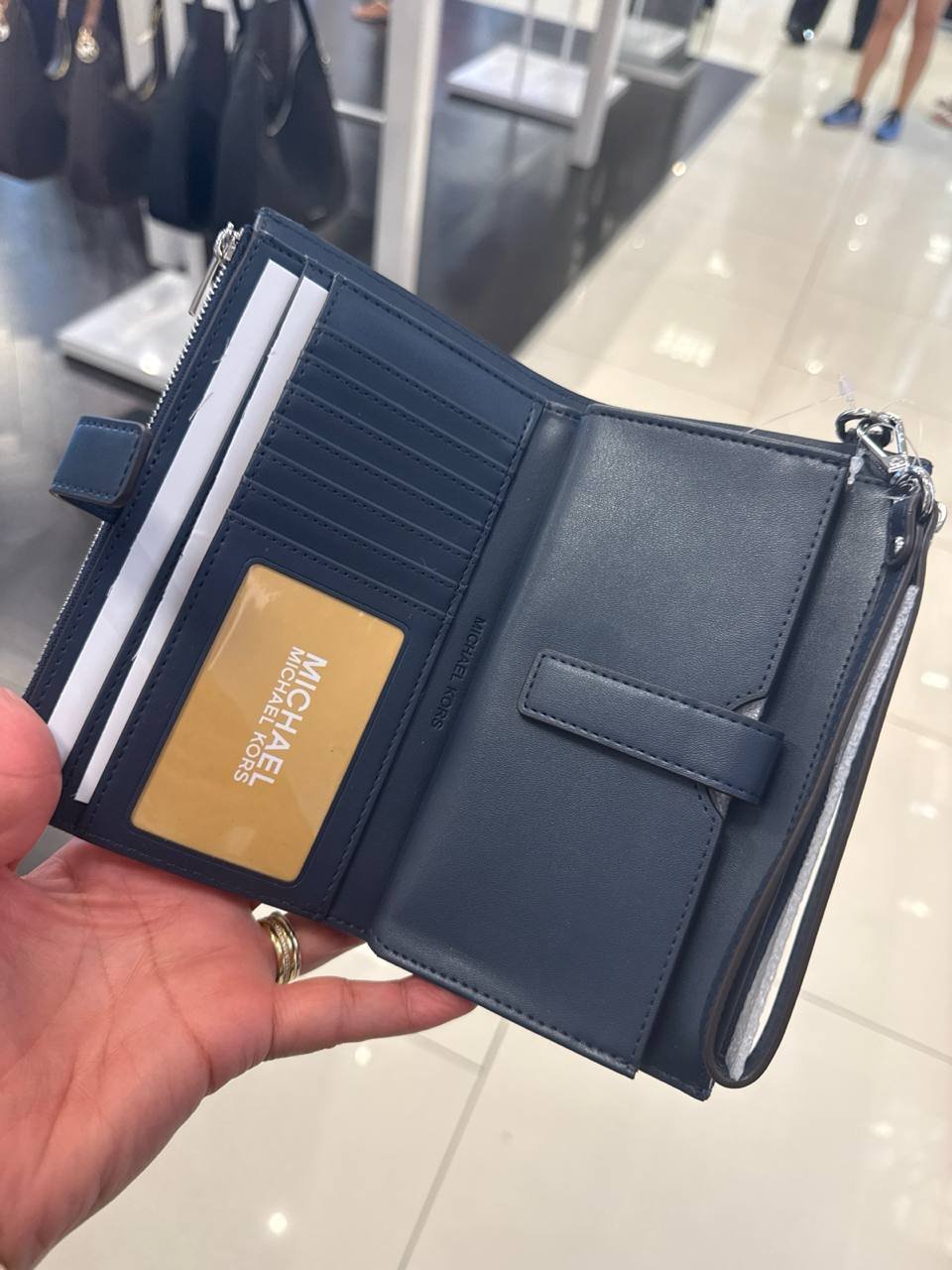 DOUBLE ZIP Carteira Grande