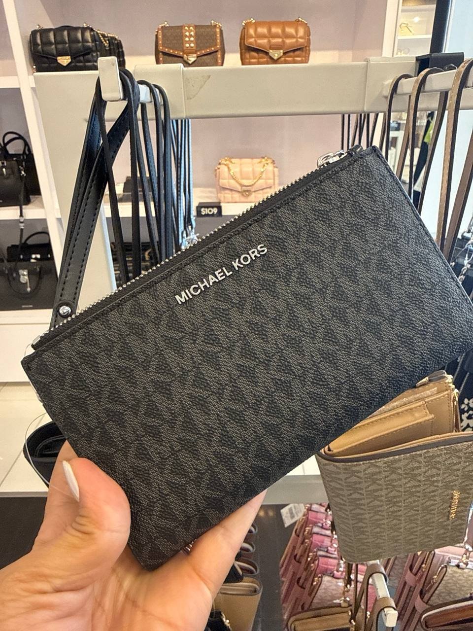 DOUBLE ZIP Carteira Grande