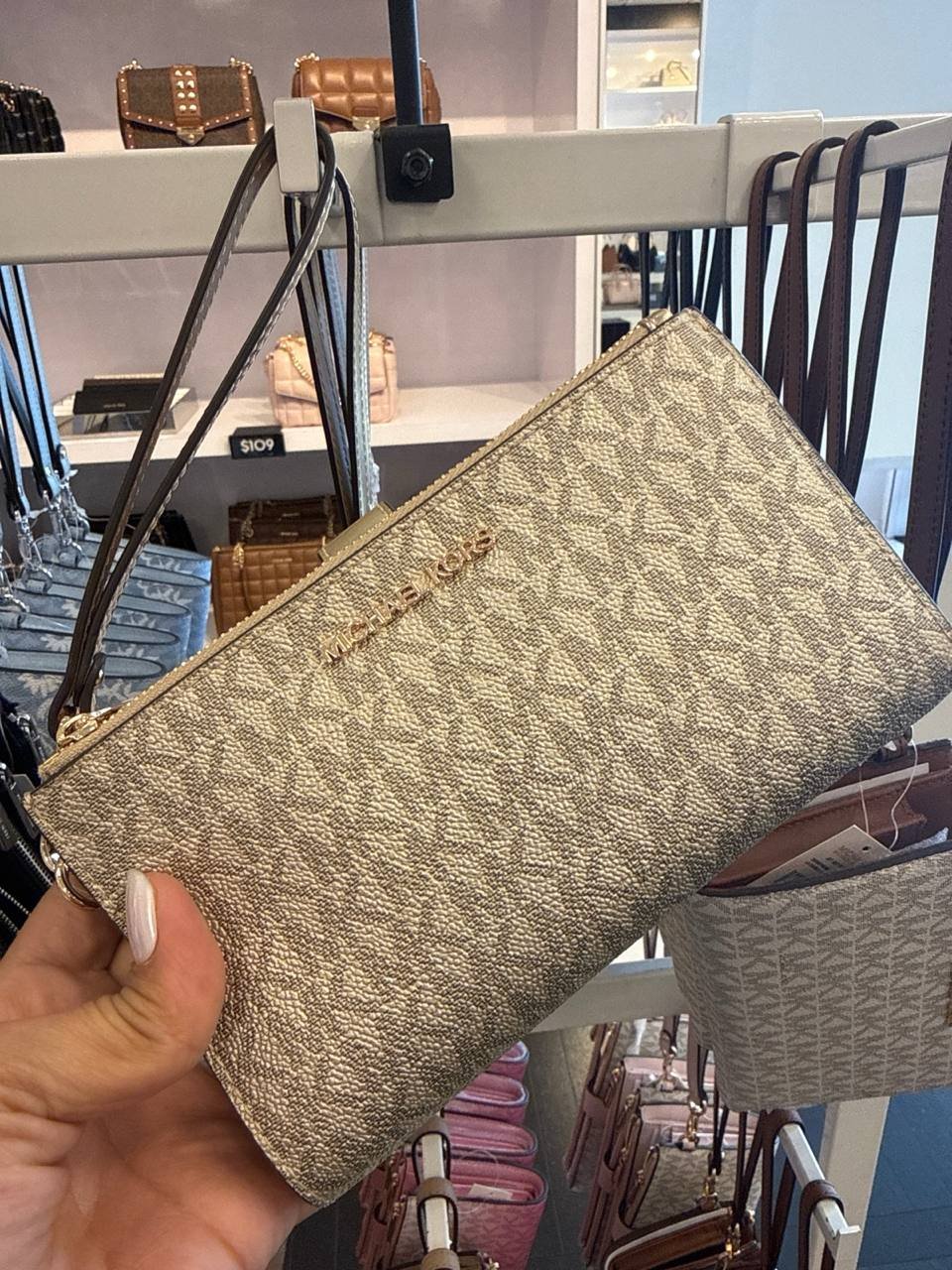 DOUBLE ZIP Carteira Grande