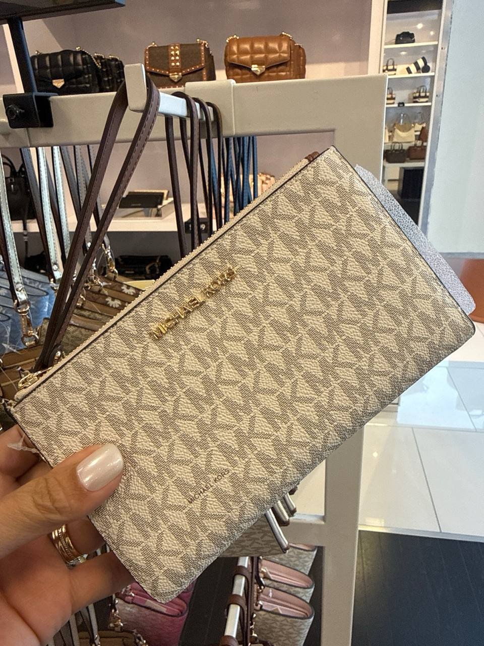 DOUBLE ZIP Carteira Grande
