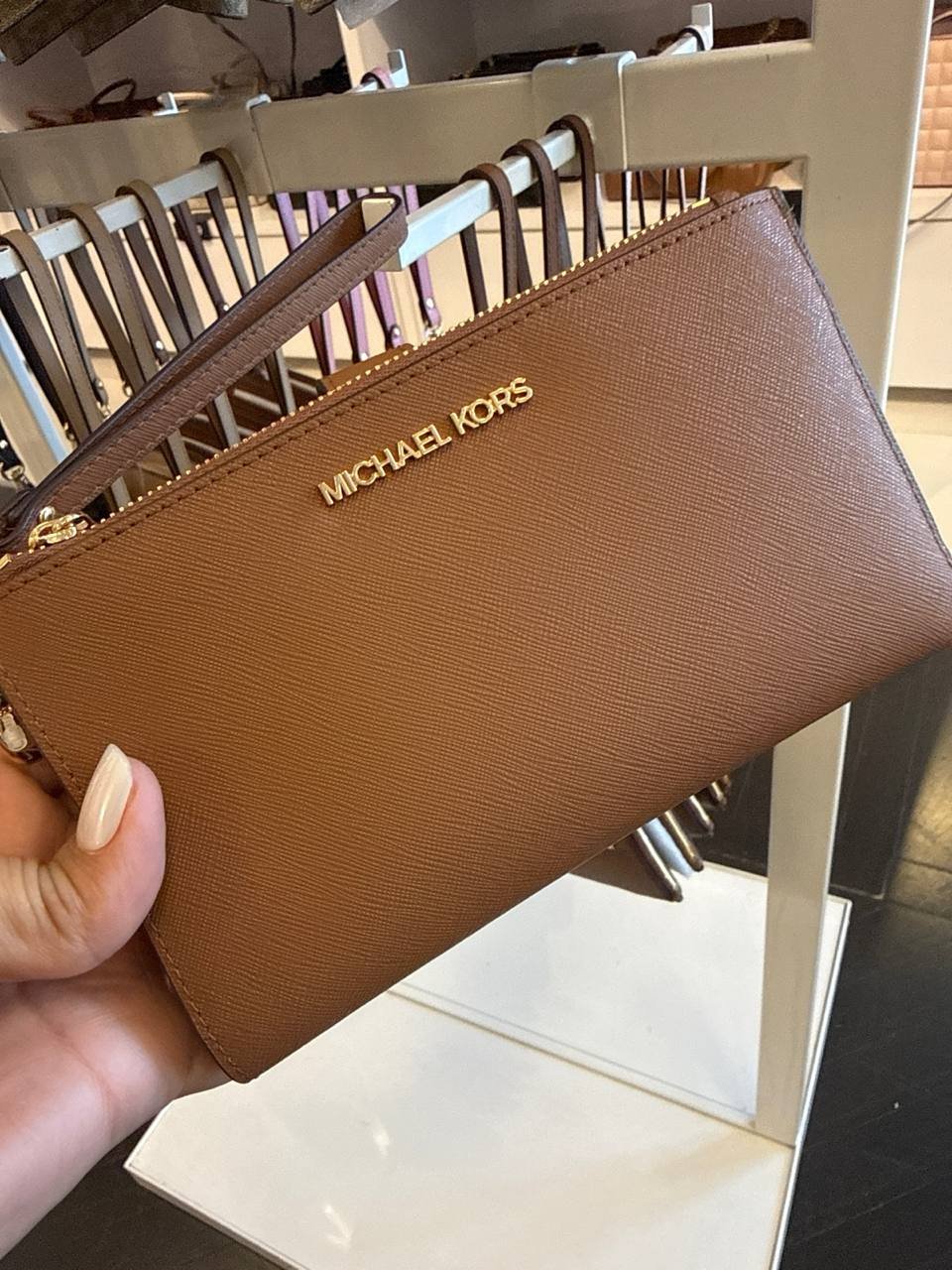 DOUBLE ZIP Carteira Grande