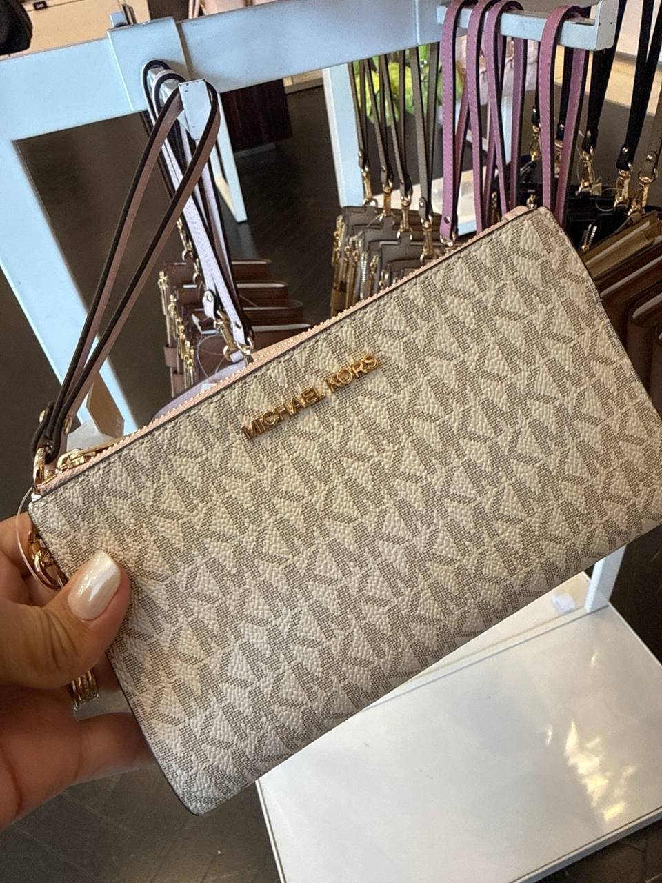 DOUBLE ZIP Carteira Grande