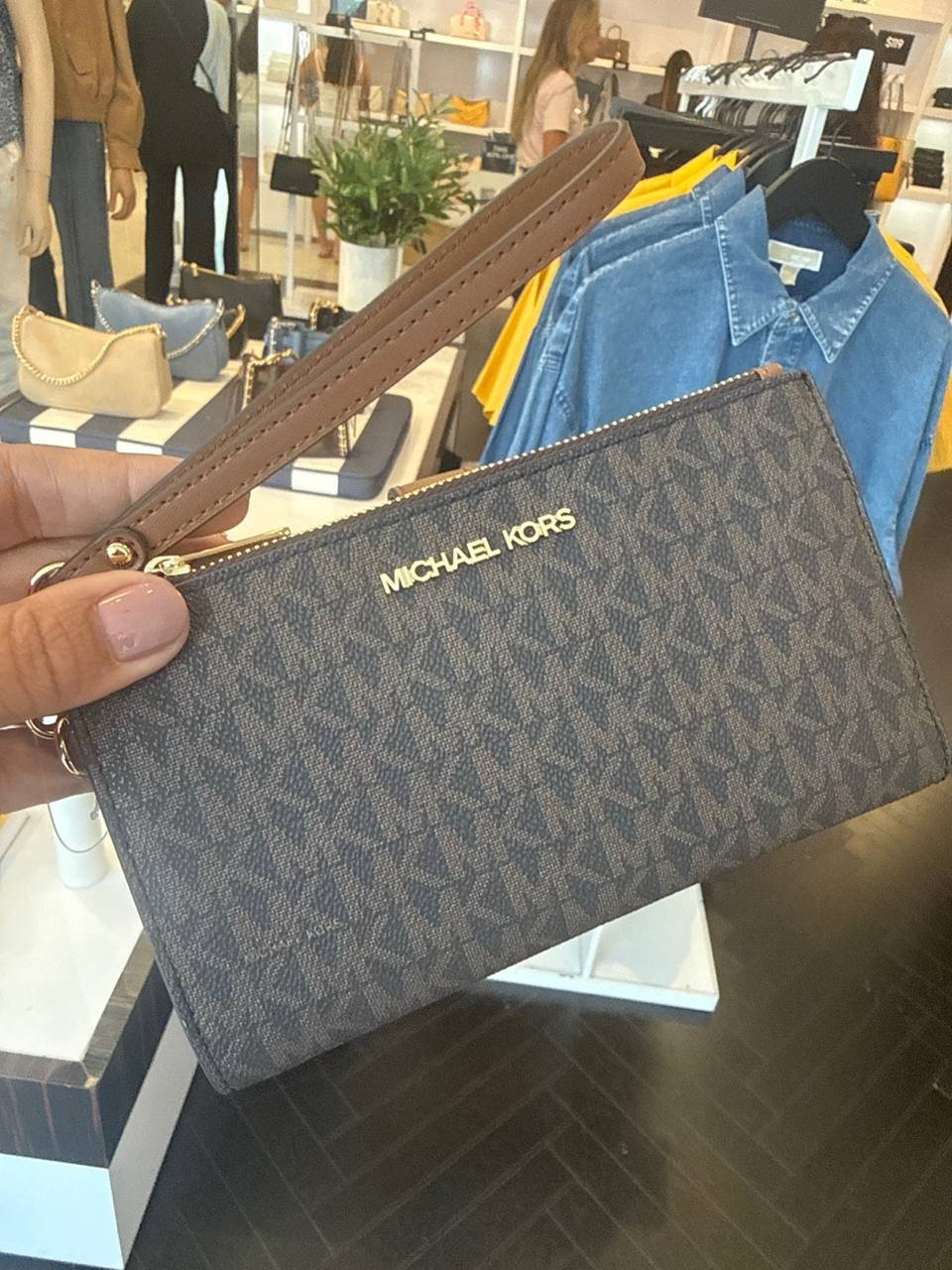 DOUBLE ZIP Carteira Grande