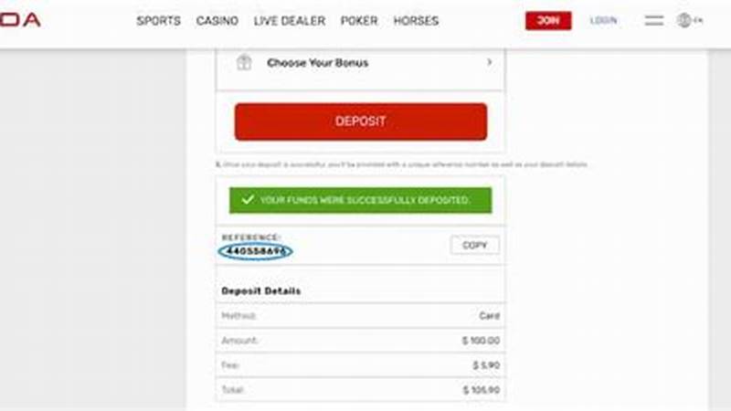 Bovada Signup & First Deposit Bonus