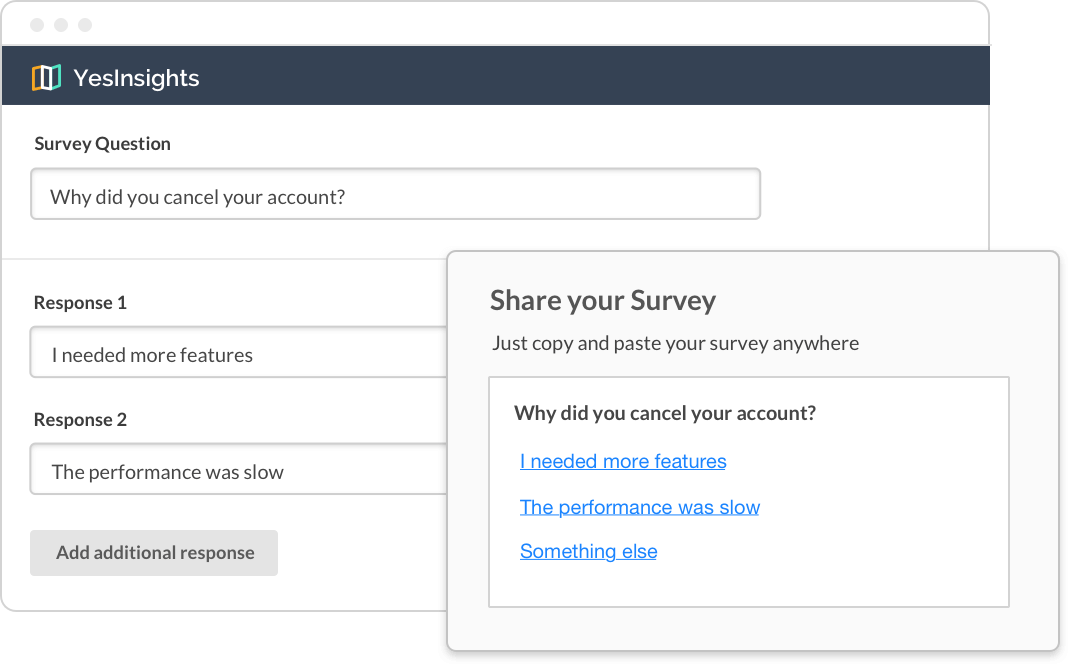 Email surveys that gets you more responses YesInsights