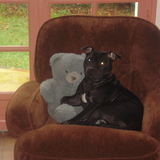 moi et mon gros doudou !!