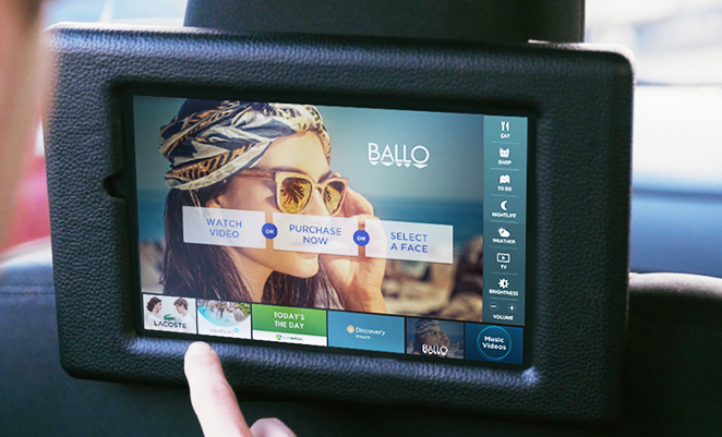 NEW COOL: You can enjoy interactive entertainment while on your Uber trip