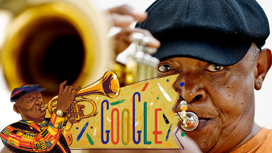 Google Doodle celebrates Hugh Masekela’s 80th Birthday - YOMZANSI