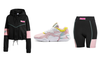 puma barbie shorts