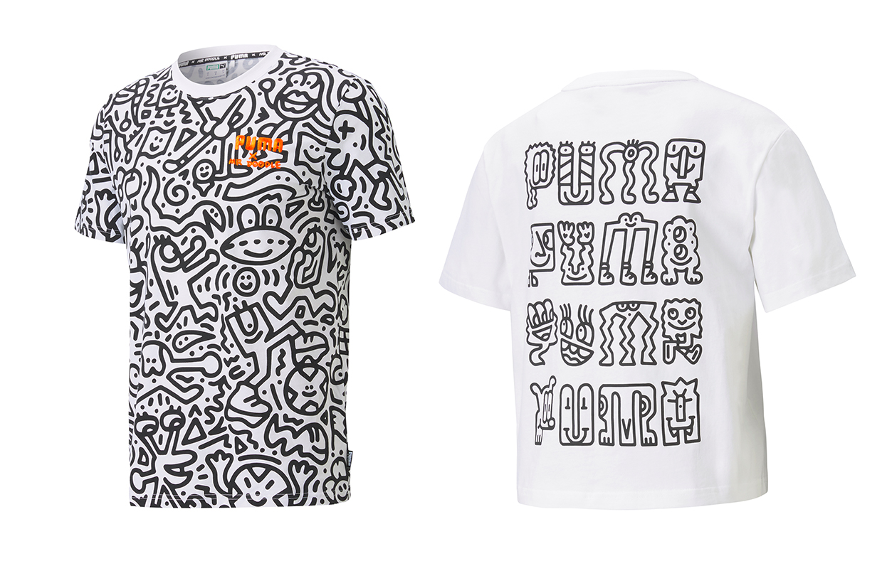 PUMA teams up with Mr. Doodle for a special footwear and apparel