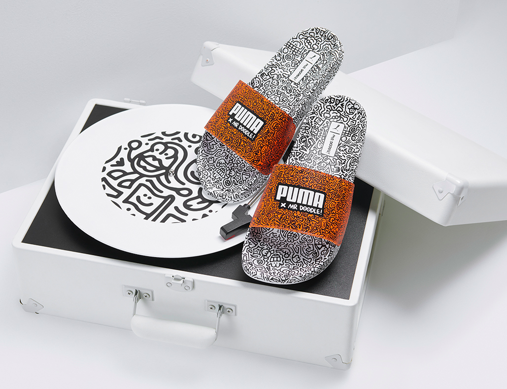 PUMA teams up with Mr. Doodle for a special footwear and apparel