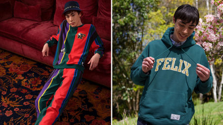 リーバイスFELIX THE CAT university jacket Levi's X Felix The Cat Reversible Letterman Jacket | Urban