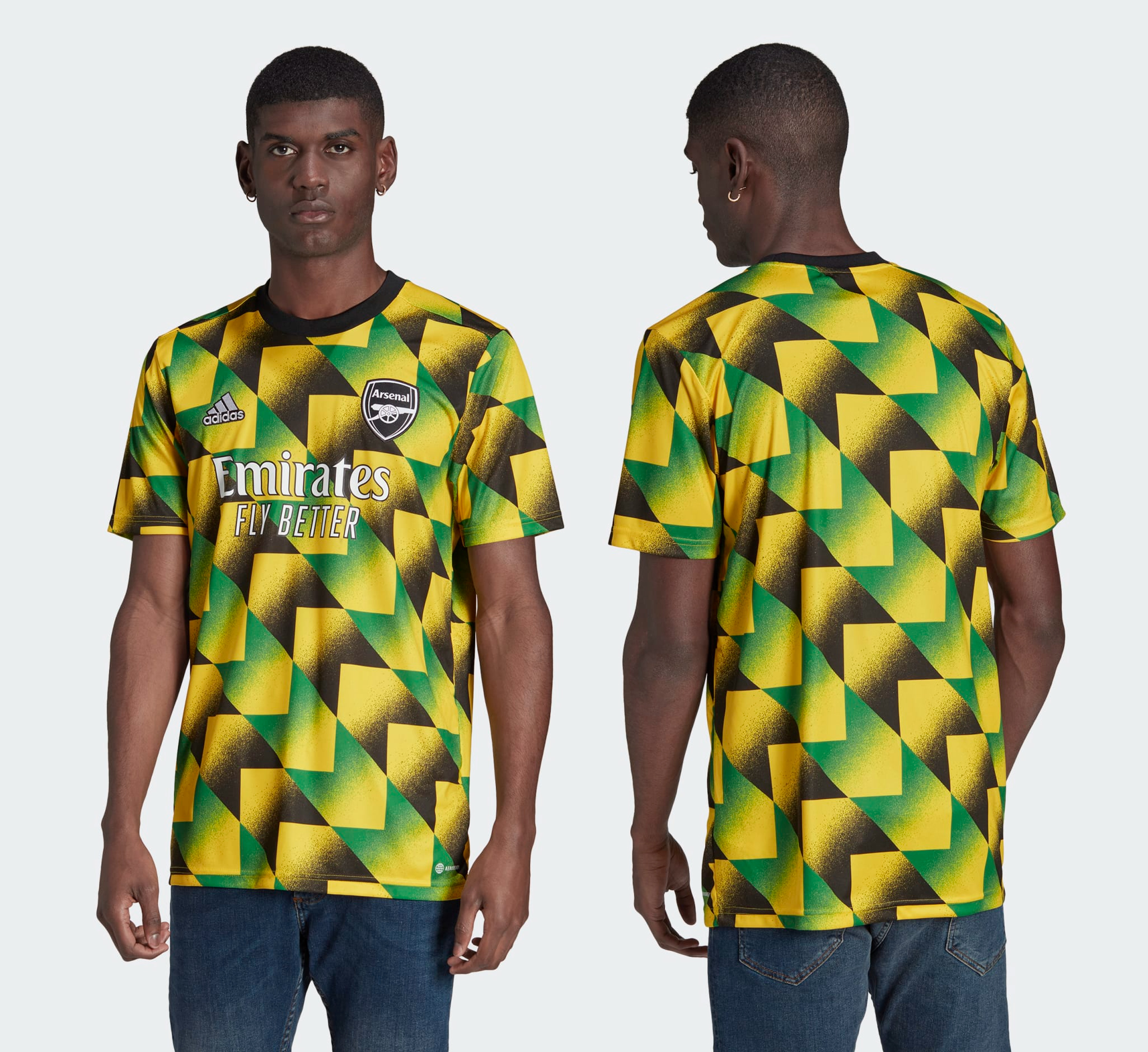 22/23 Arsenal Jamaica Pre-Match Jersey