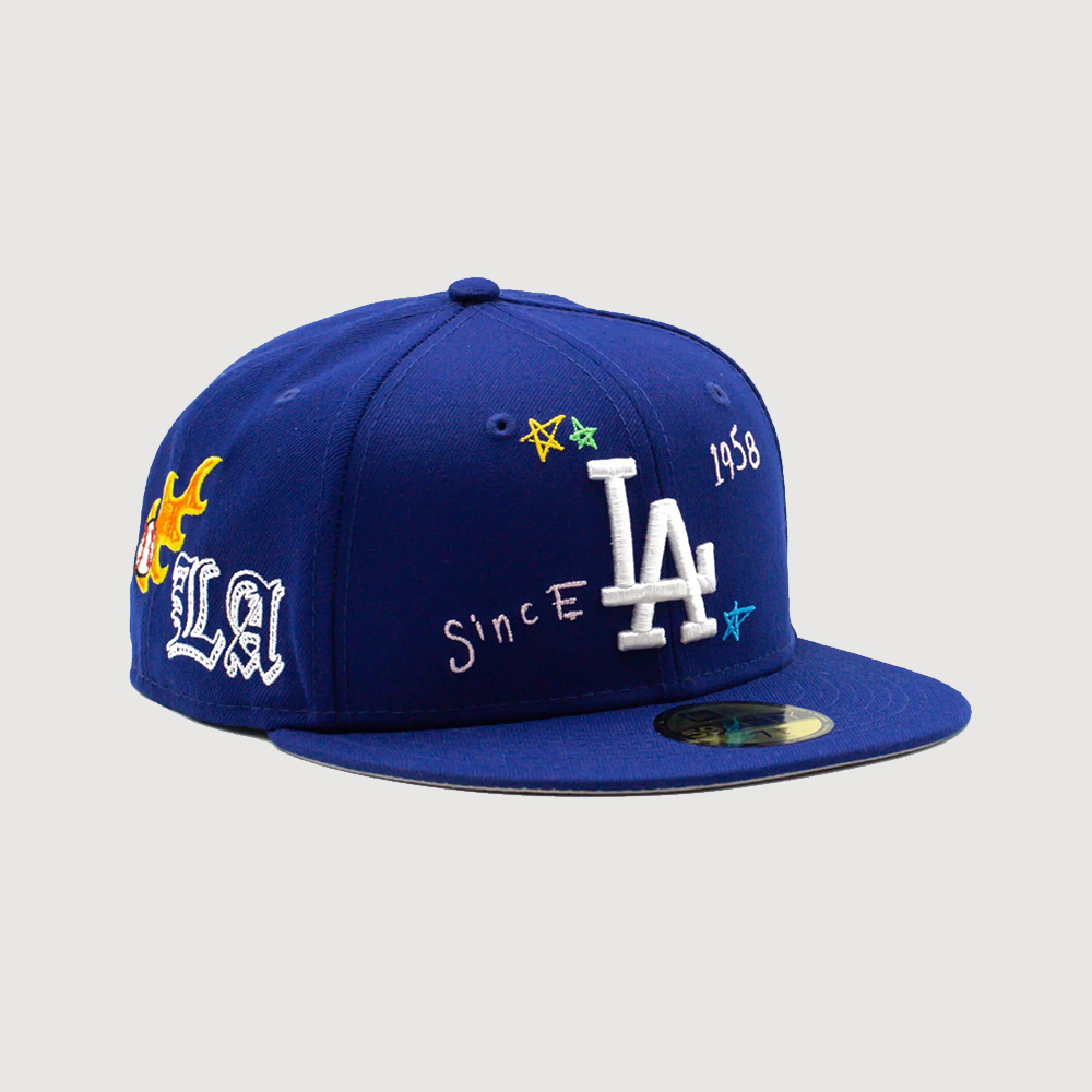 Racer Sunglasses, New Era LA Dodgers cap, and more