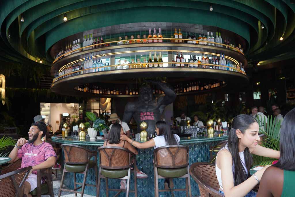 INSIDE The new Restaurant & Bar MAMASAMBA in Rosebank