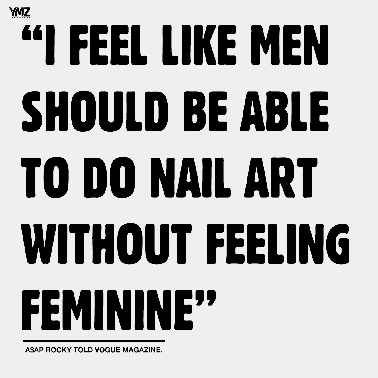 Why Men Painting Their Nails is a Good Thing