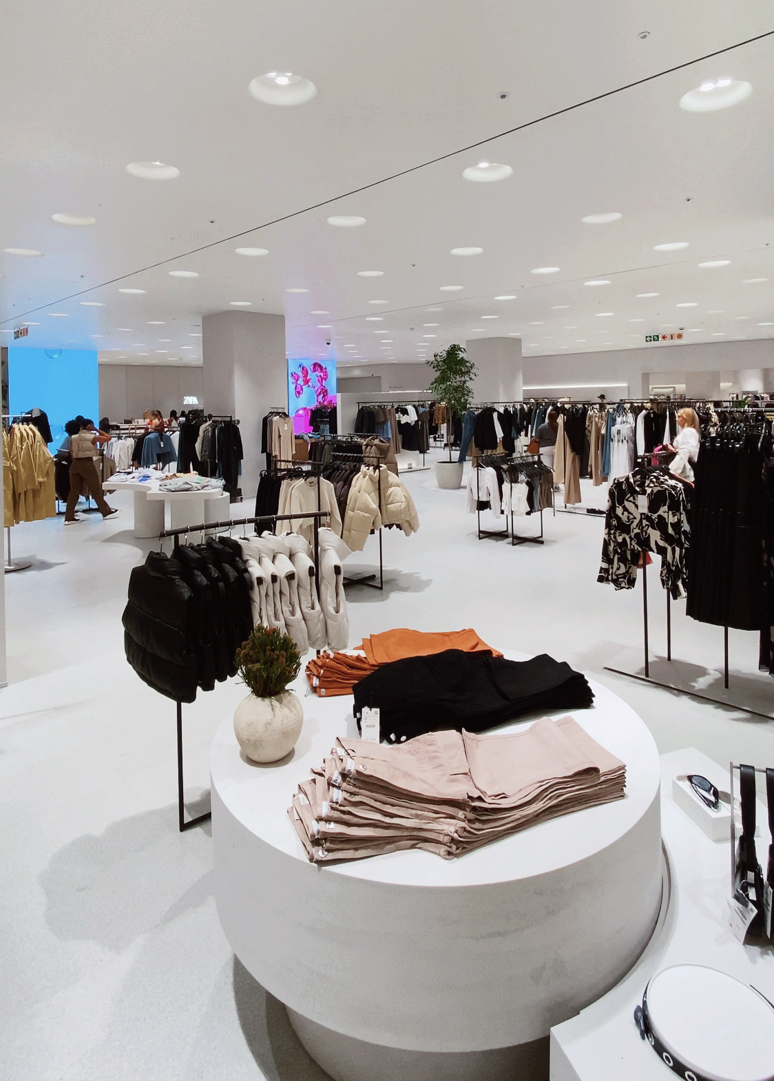The newly refurbished ZARA store at Sandton City