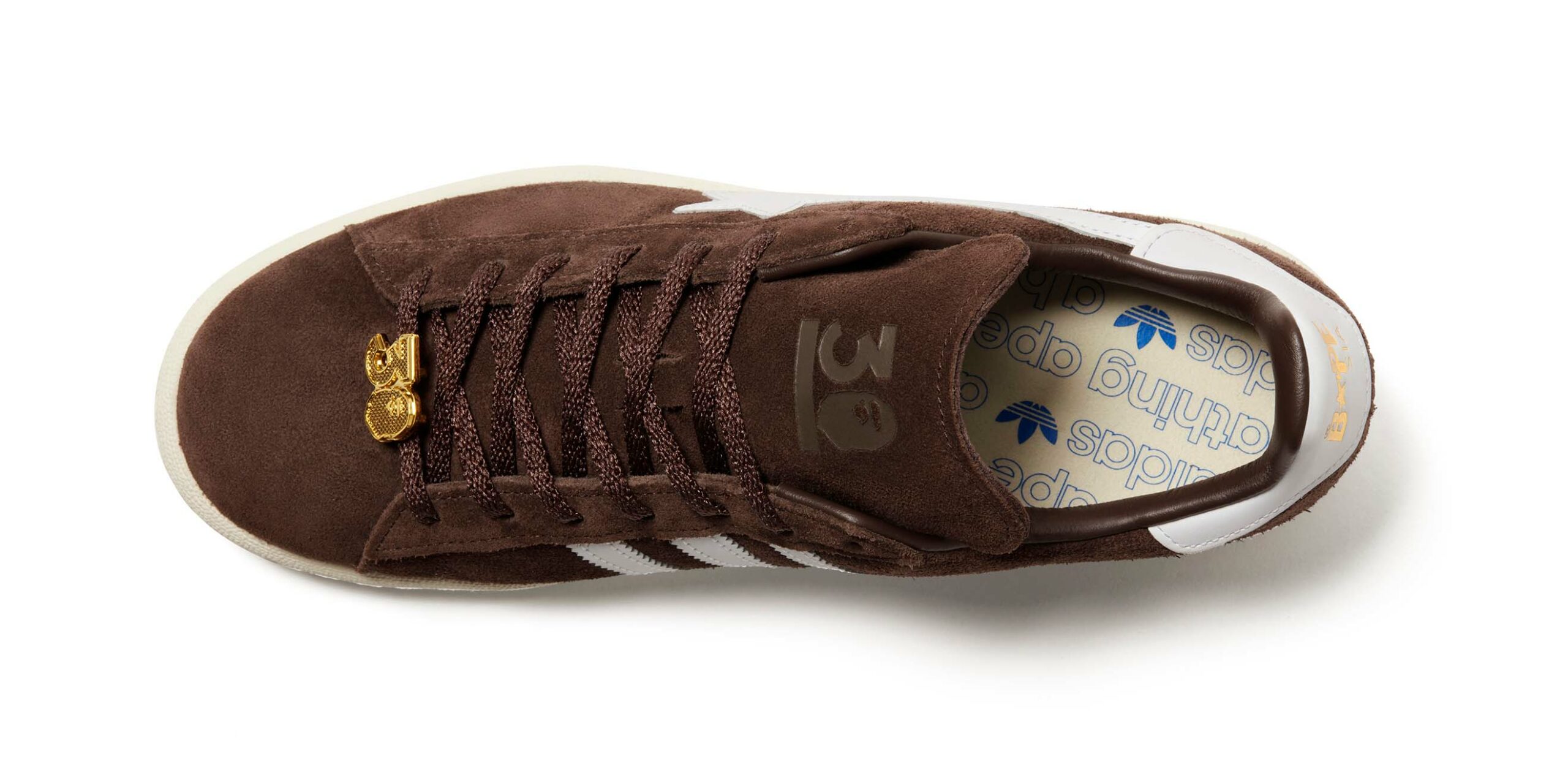 adidas gazelle silver green womens BAPE X ADIDAS 】CAMPUS 80S BAPE main image 1