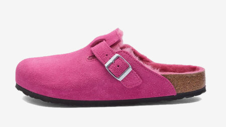 BIRKENSTOCK Boston Shearling clog arrives in ‘Fuchsia Tulip’ colourway