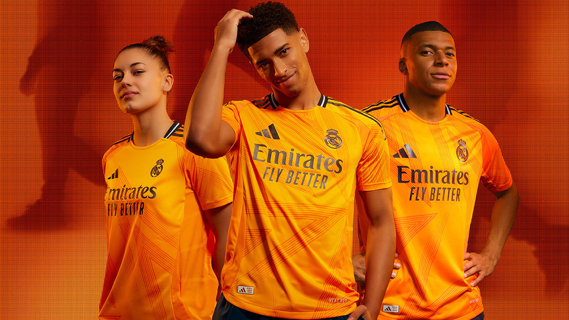 Real Madrid x adidas new away kit for the 2024-2025
