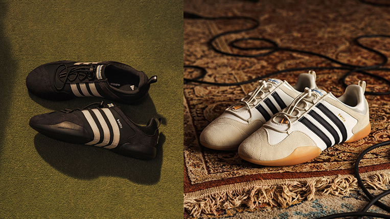 Bad Bunny & adidas Ballerina Black & White colourways
