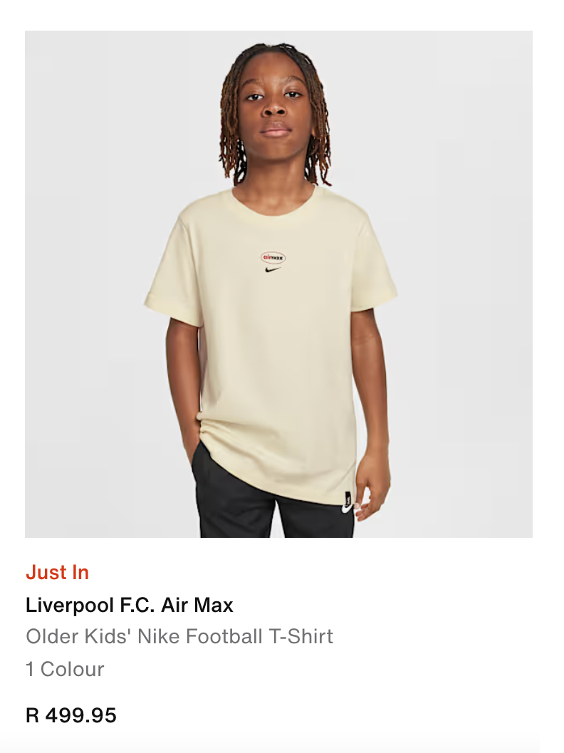 liverpool fc nike air max collection