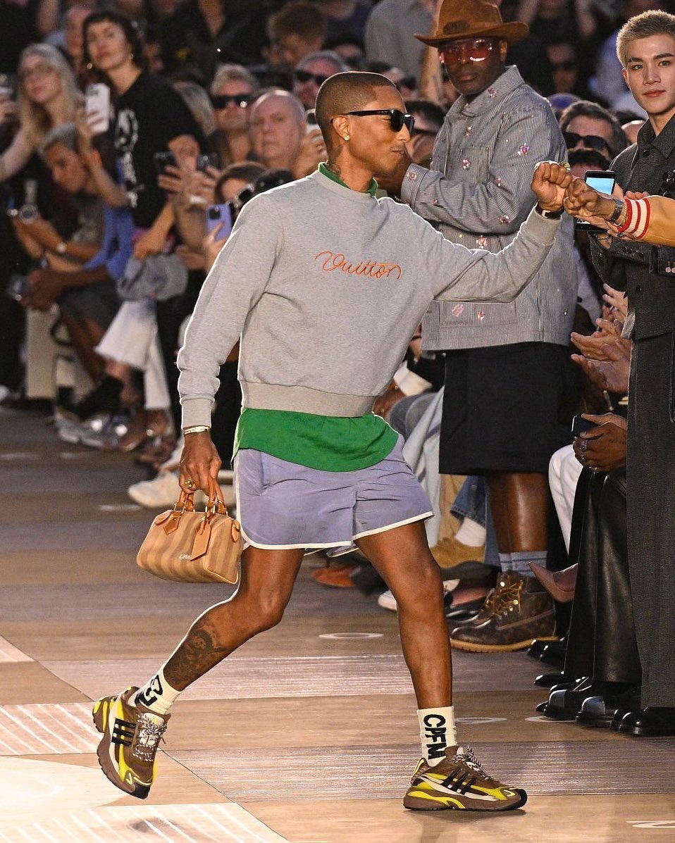 Creative Director Louis Vuitton Pharrell Williams Style Adidas An  Investigation Into Pharrell's Mystery Adidas Trainers